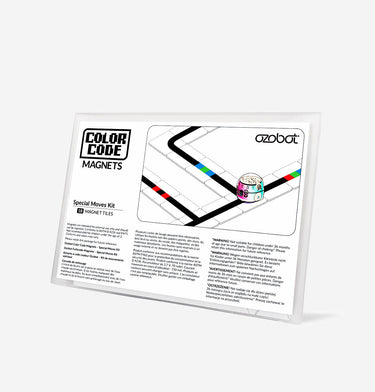Ozobot Colour Code Magnets Special Moves Kit with 18 Tiles